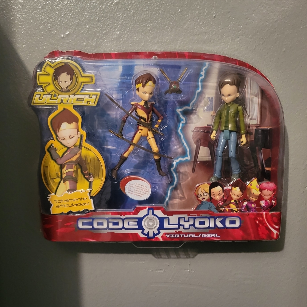 Code Lyoko: Ulrich Virtual/Real Action Figures (2 Pack)